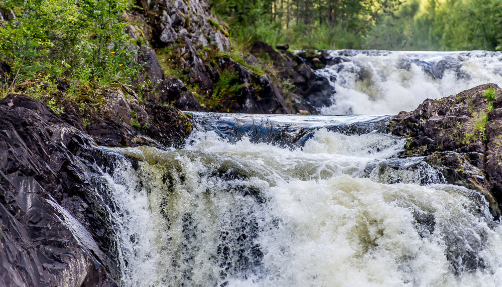 Kivach waterfall