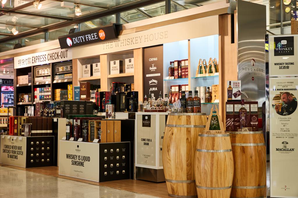 whiskey in duty free photo