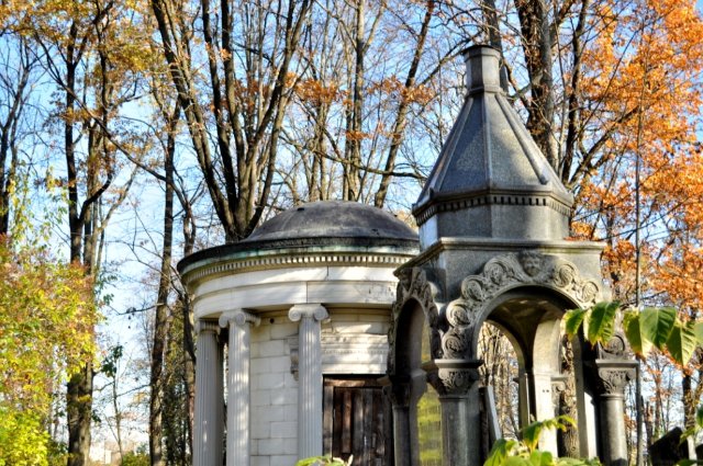 Часовня на Казанском кладбище город Пушкина