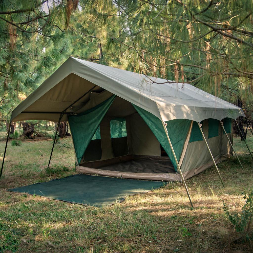 Ripstop fabric tent