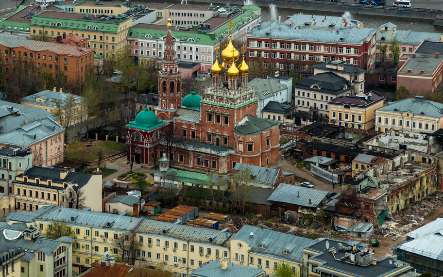 Храм, вид сверху