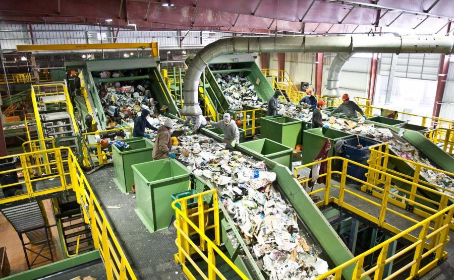 Завод по переработке мусора