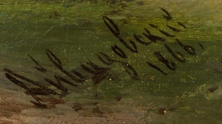 Подпись Айвазовского