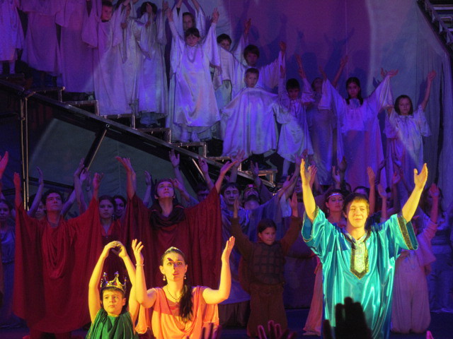 Pupils of the studio at the Spesivtsev Theater