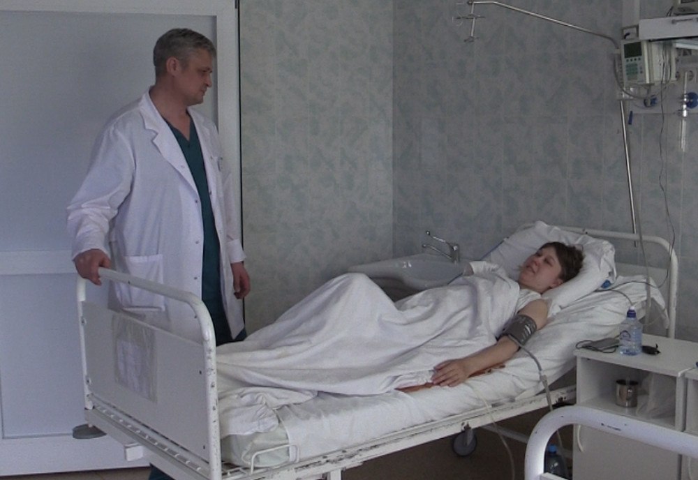 Obstetrician Dmitry Shabalin saved the patient