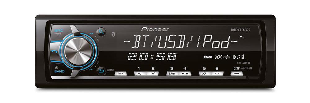 pioneer mvh-x560bt for iphone