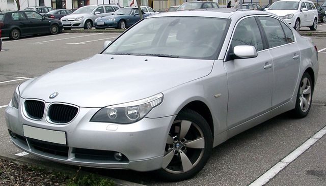 BMW E60 on which the n52 engine is mounted