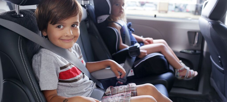 Rear seat belt lock