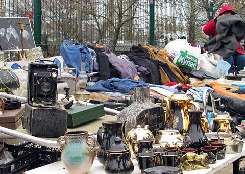 flea market in Moscow