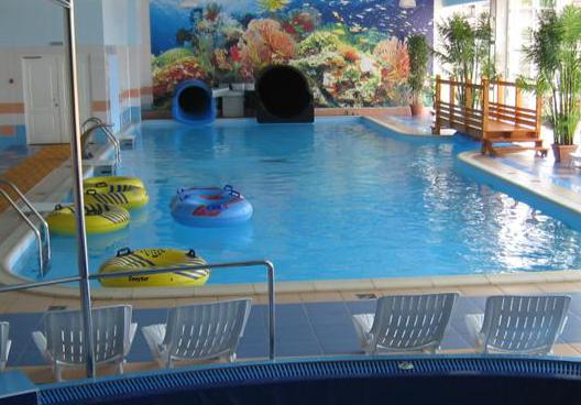 Pool in the water park of Glazov