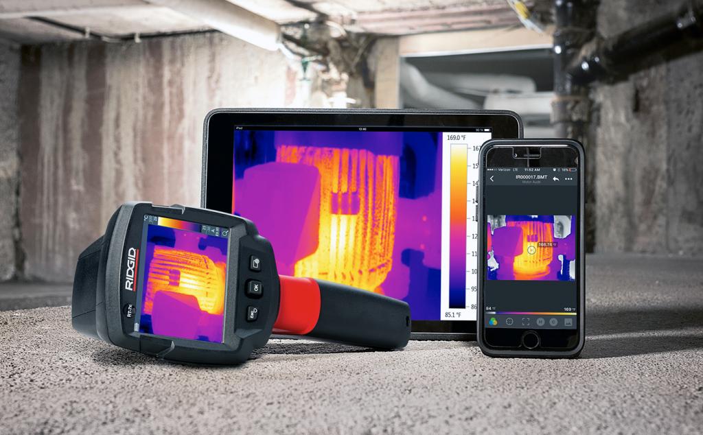 RIDGID Releases Thermal Imagers