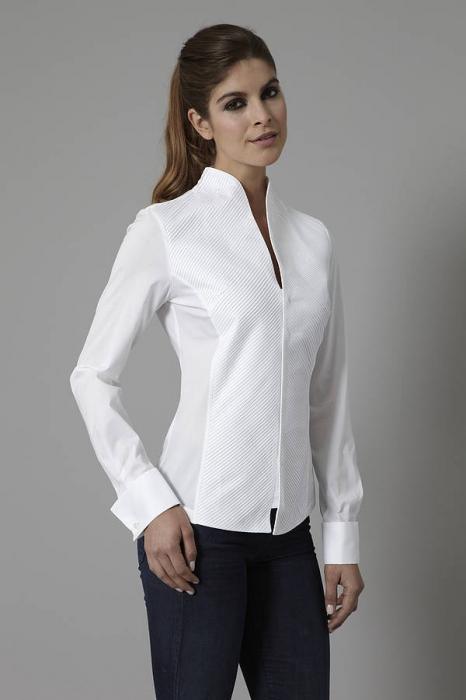 Shirt, stand-up collar