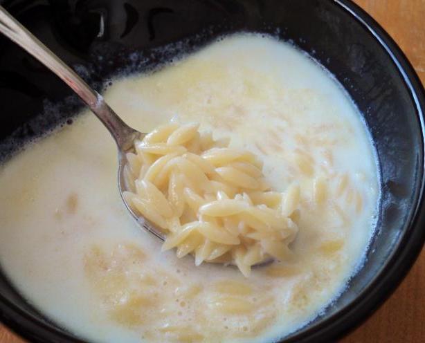 Как варить молочный суп