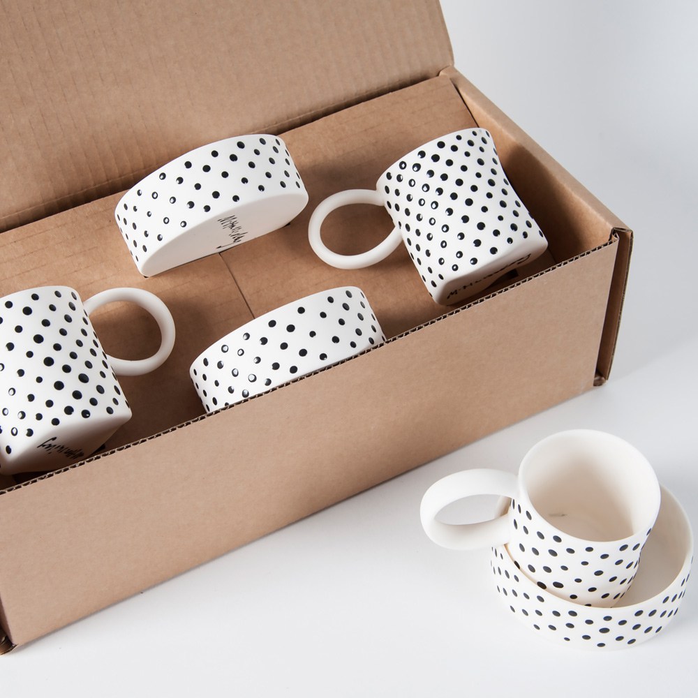 Polka dot tea pairs