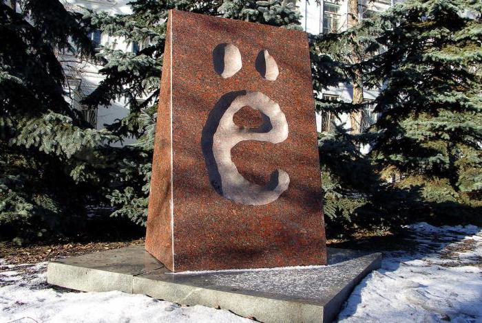 Monument to the letter e