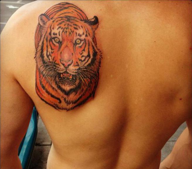 Татуировки тигров 