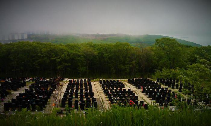 Vladivostok sea cemetery