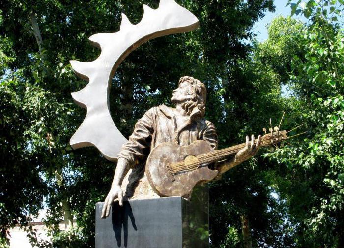 Monument to Viktor Tsoi in St. Petersburg