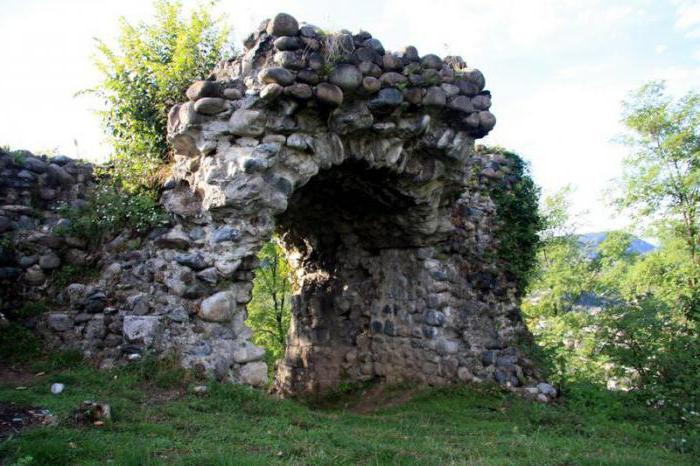 Bagrat castle in Sukhumi