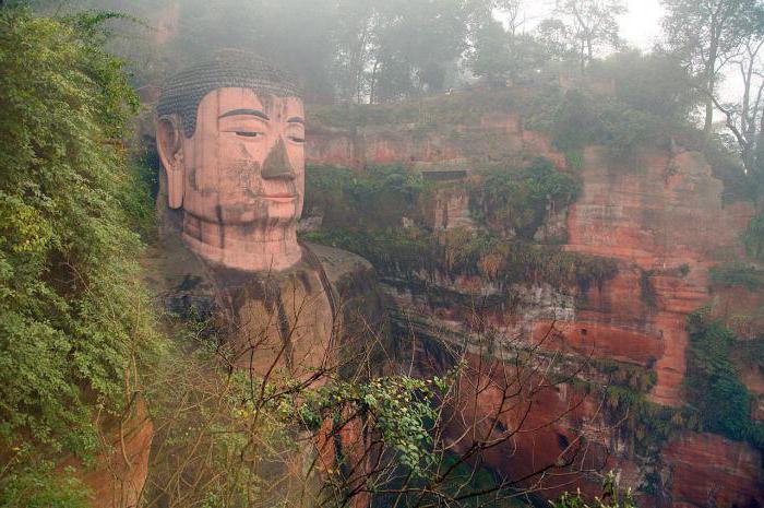 Buddha statue in Leshan China