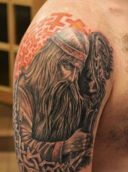 Татуировки в славянском стиле фото