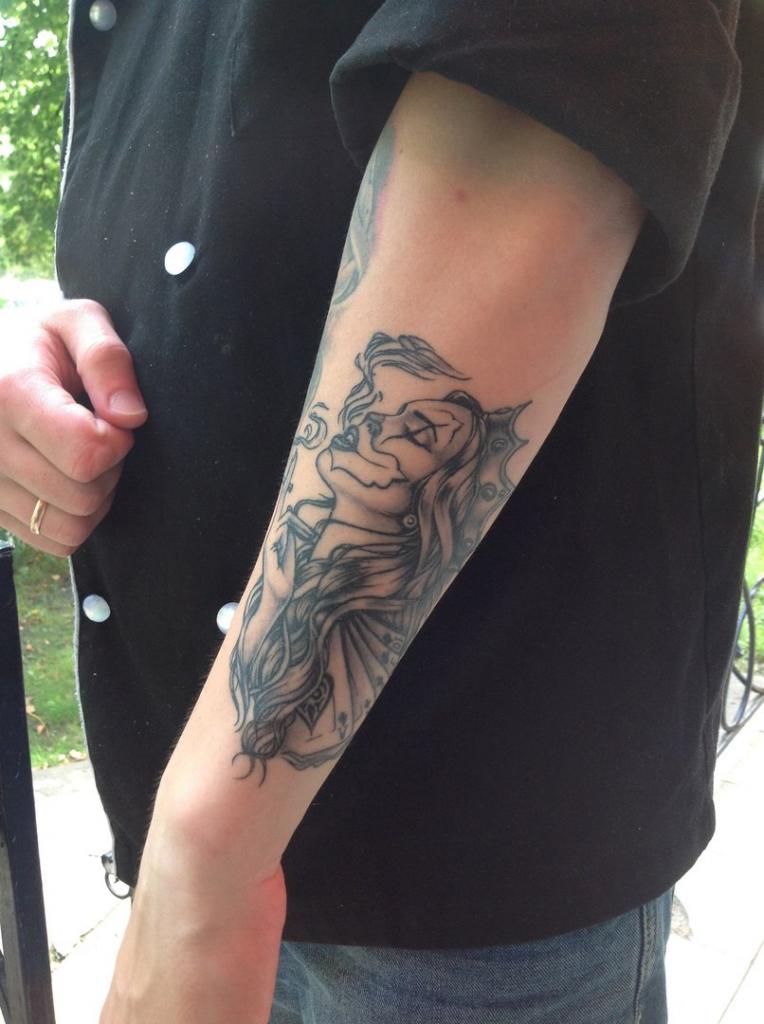 Татуировка на руке