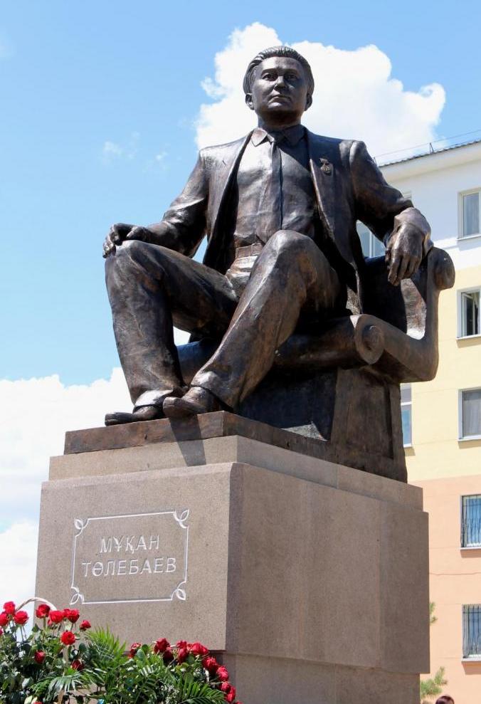 памятник Тулебаеву в Талдыке
