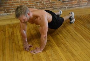 Narrow grip push-ups