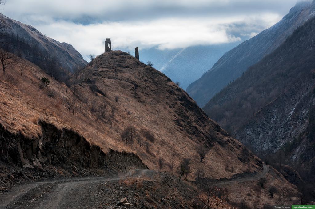 Горные дороги Кавказа