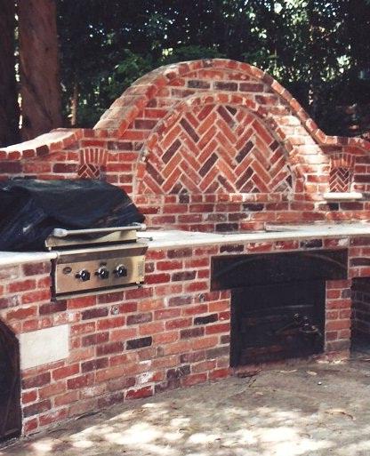 how to build a brazier out of brick