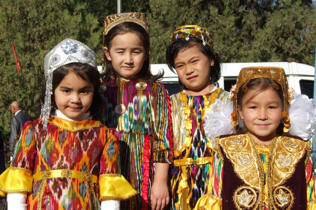 Uzbek children