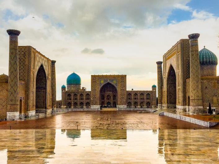 Samarkand - the ancient city of Uzbekistan