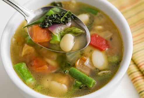 суп овощной для похудения