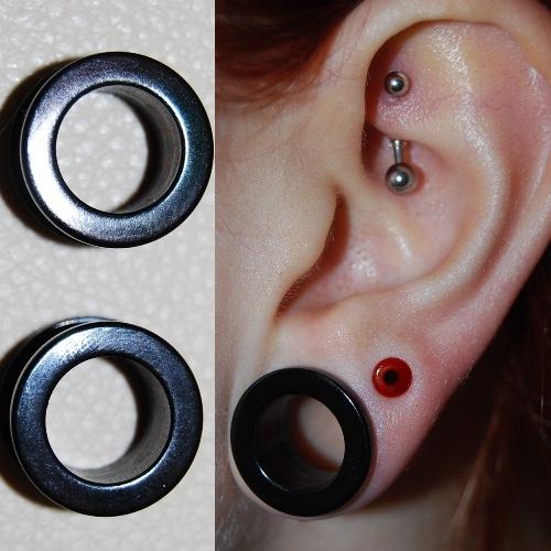 tunnels in the ear photo