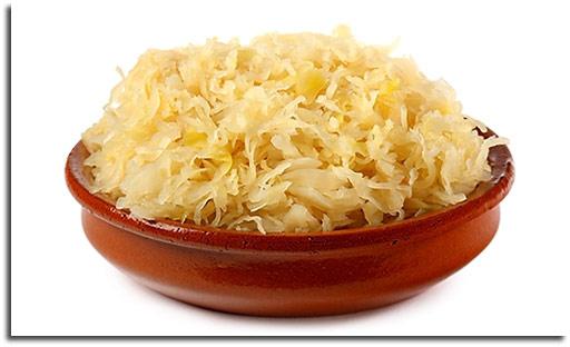 Useful properties of sauerkraut