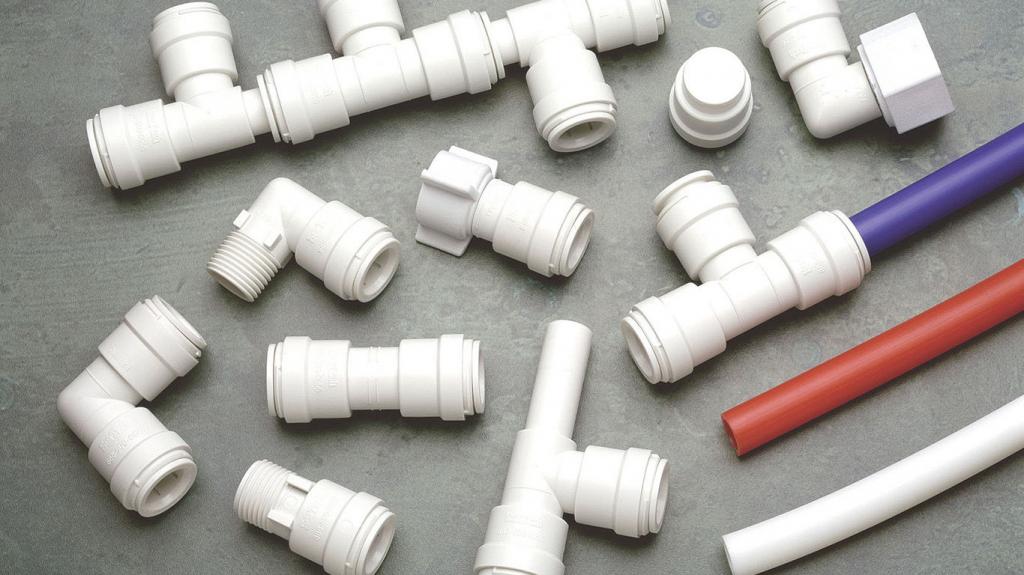 Plastic tees and other fittings