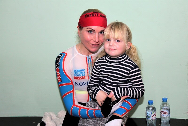 Ольга с дочерью