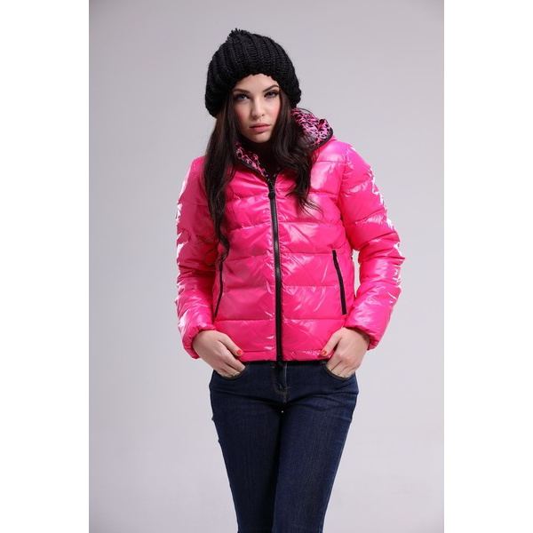 short women's down jacket