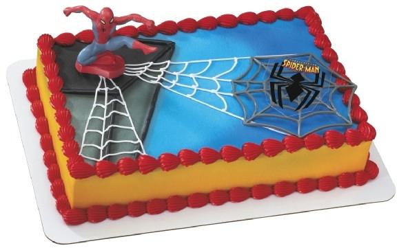 человек паук торт