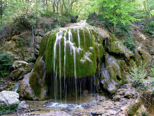 waterfall silver jets Crimea how to get