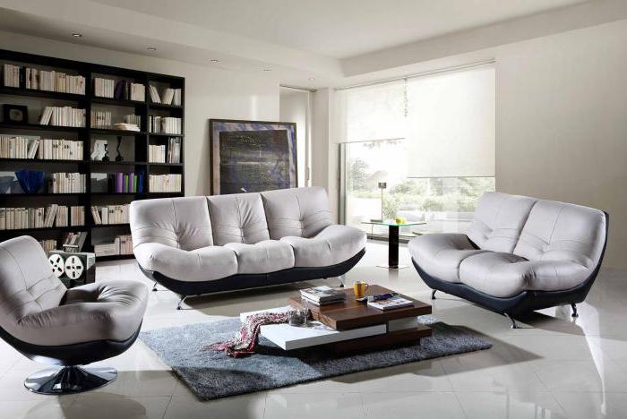 Стильная мебель для гостиной в современном стиле
