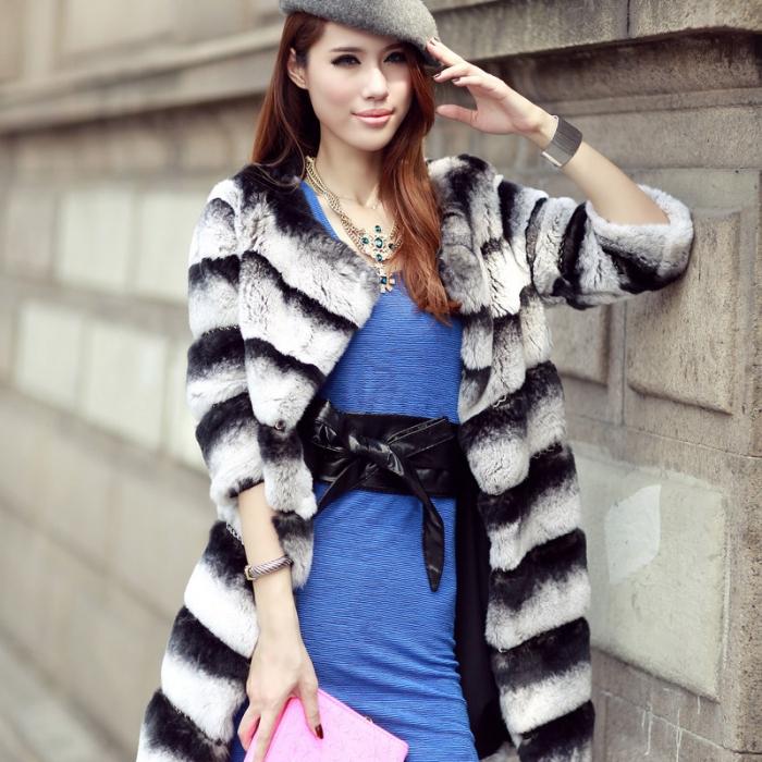 Rex fur coat