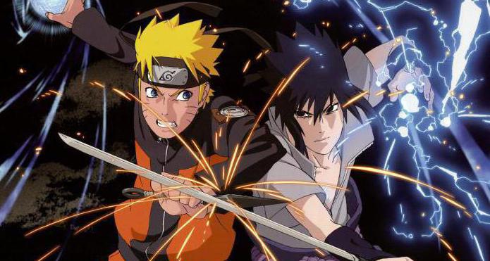 series where naruto battles sasuke