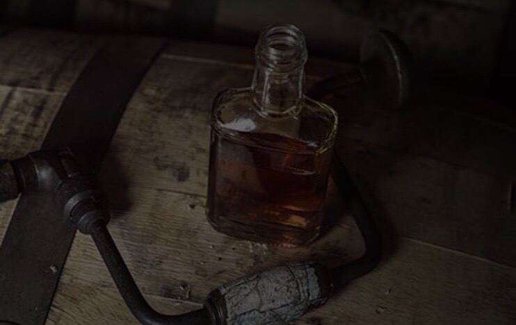 The atmosphere of whiskey