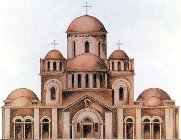 Десятинная церковь фото реконструкция