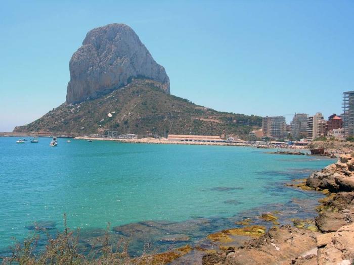 Calpe city Spain