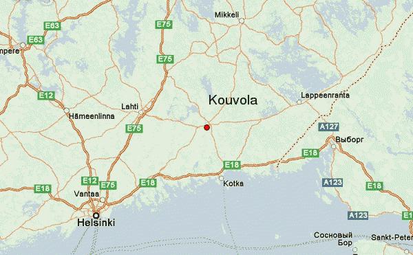 карта коувола финляндия