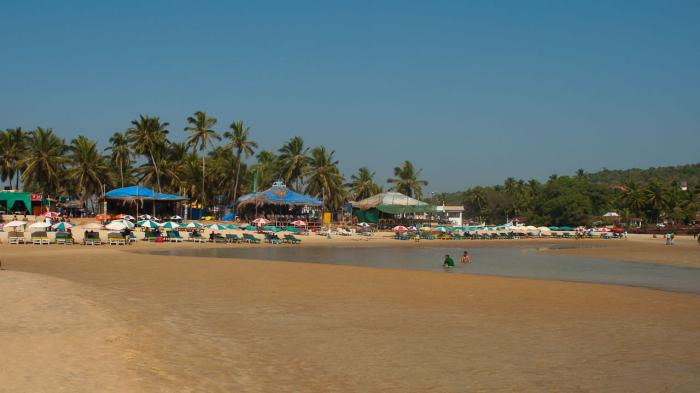 Бага в Гоа – один из самых чистых пляжей Индии