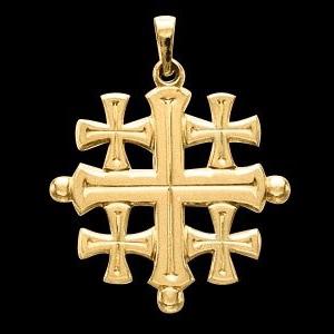 Gold cross