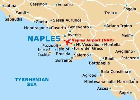 неаполь на карте италии